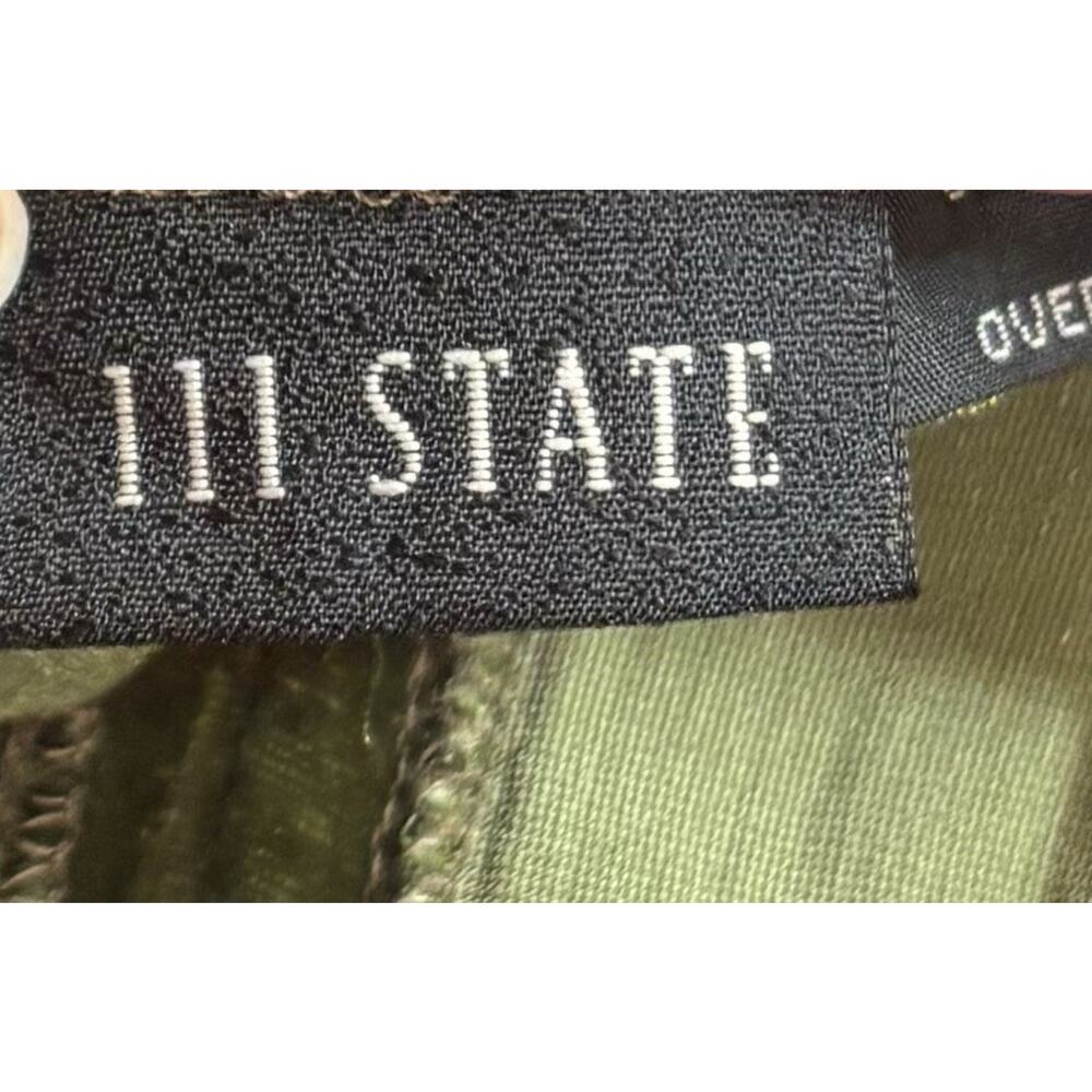 Vintage 111 State Silk Blend Velour Maxi Skirt Olive Green Whimsigoth Size Small - Picture 4 of 7
